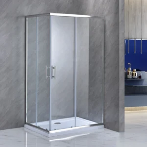 Box doccia 70×120 cm scorrevole cristallo trasparente 6 mm Saturno