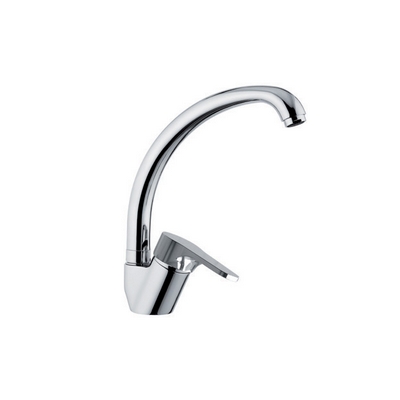 Miscelatore monocomando lavello bocca girevole cromo Surf, by Rubinetterie Mariani